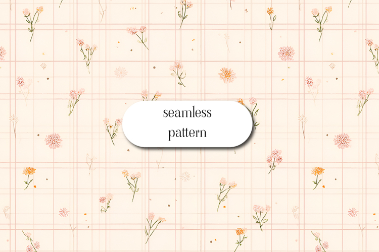 Floral Seamless Pattern Image 17