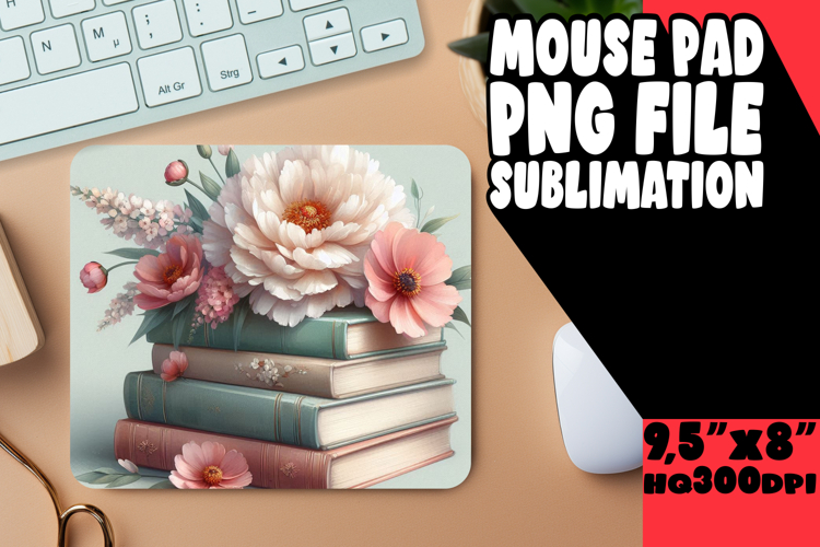 Cozy Mouse Pad Sublimation Ideas, Books