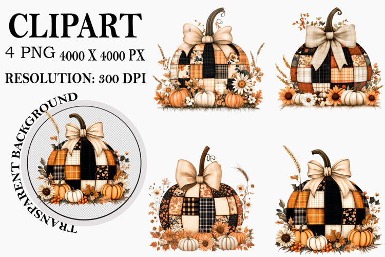 Halloween Sublimation Clipart Watercolor PNG