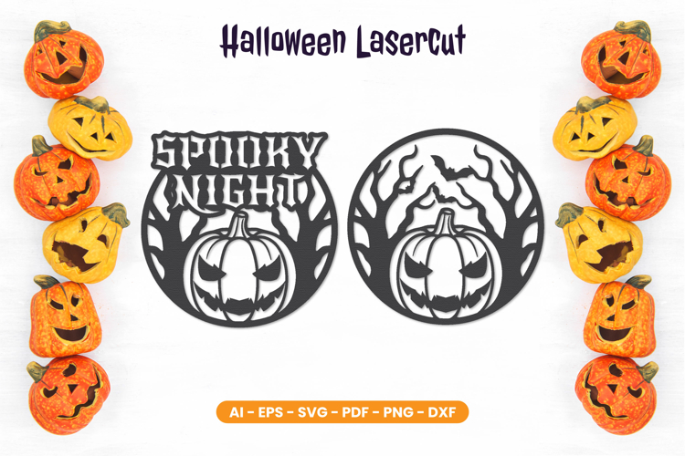 Halloween Lasercut - Halloween Sign