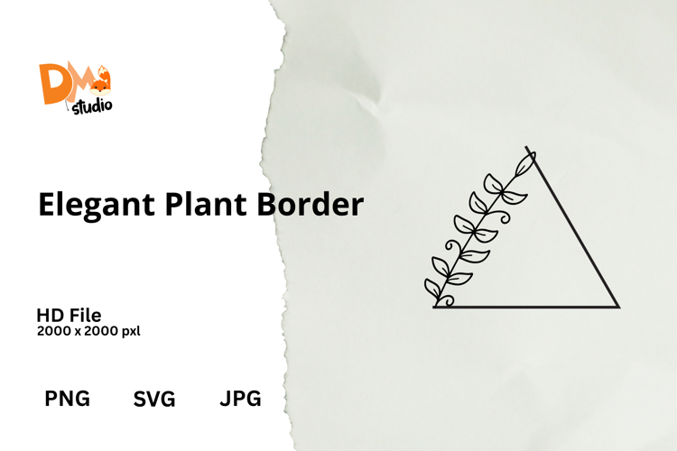 Elegant Plant Border