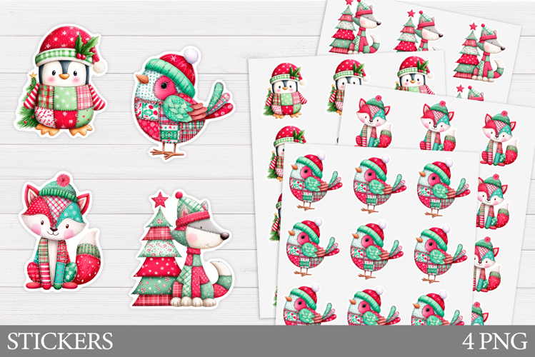 Christmas Penguin Clipart Image 8