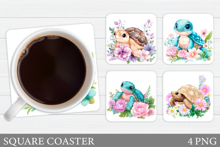 Cute Turtle Clipart Image 16