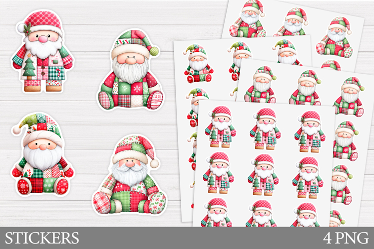 Cute Santa Clipart Image 13