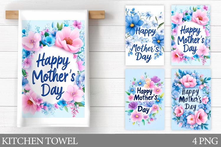 Mother's Day Kitchen Towel. Mother's Day Sublimation