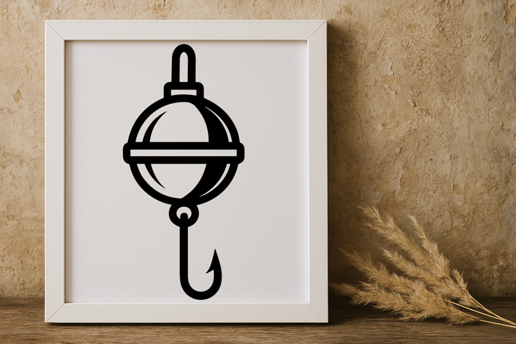 Fishing Dxf Image 10