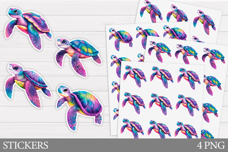 Cute Turtle Clipart Image 17