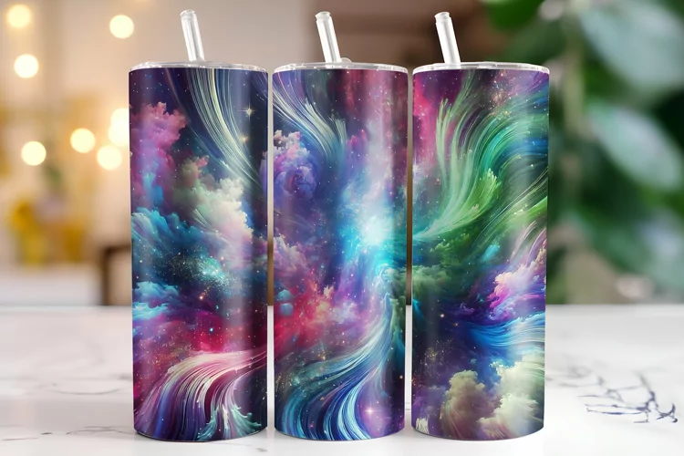 Galaxy Tumbler Wrap | Sublimation | Tumblers