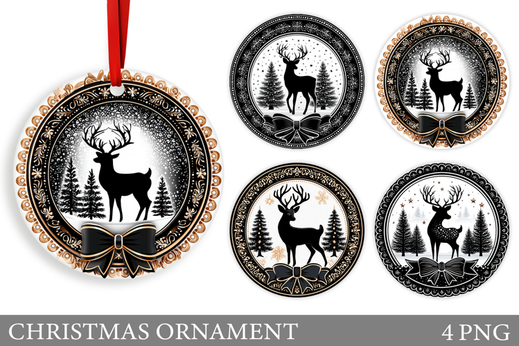 Christmas Reindeer Clipart Image 8