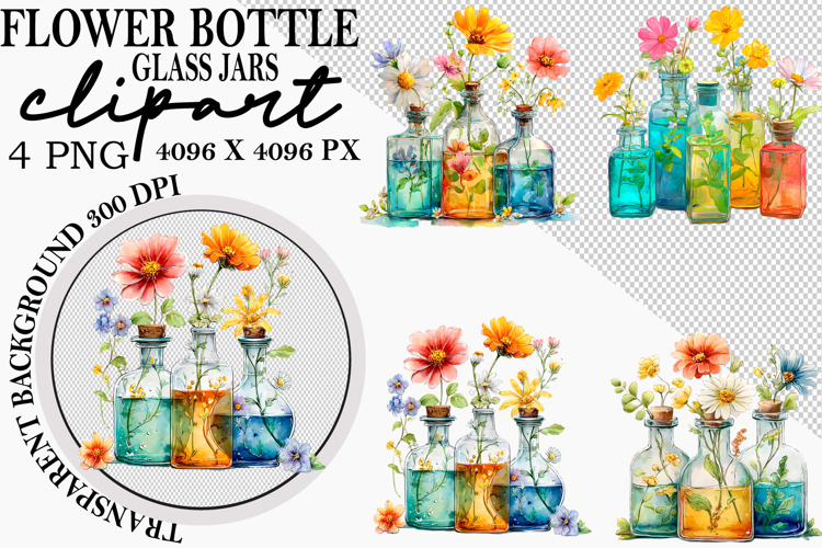 Pastel Watercolor Flower Png Image 15