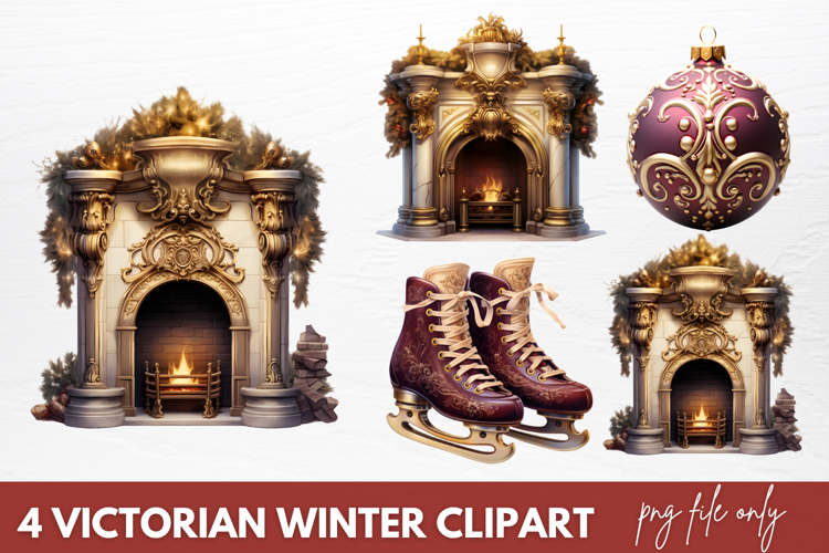 Winter Watercolor Clipart Image 9