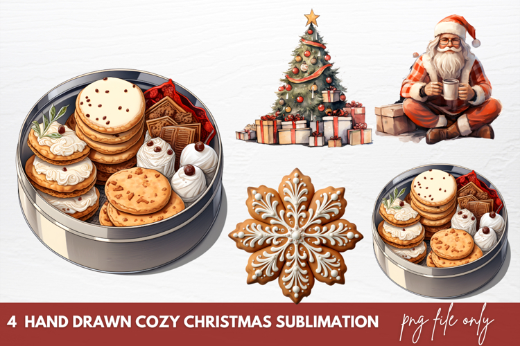 Christmas Watercolor Clipart Image 13