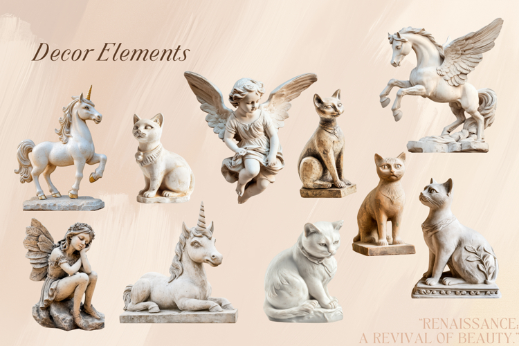 Renaissance Charm Decor Elements