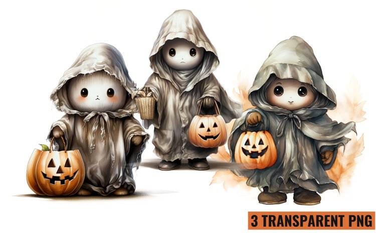 Ghosts Clipart Image 22
