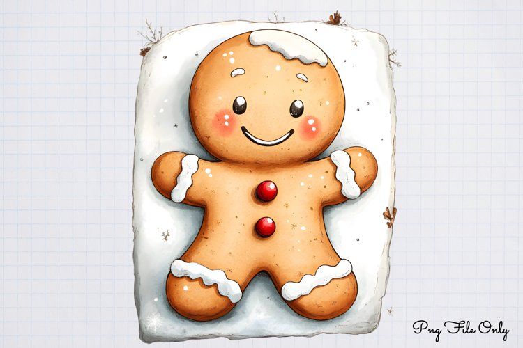 Gingerbread Clipart Image 12
