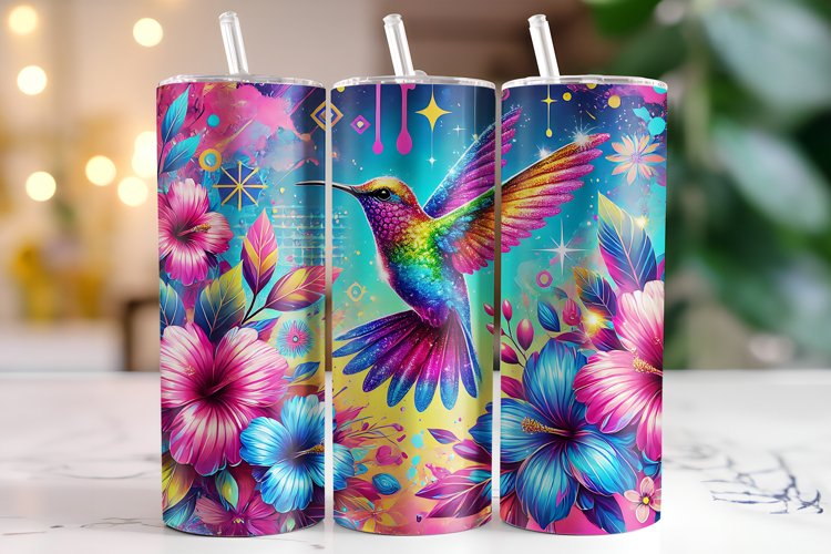 Bird Tumbler Wrap | Sublimation | Tumblers example image 1