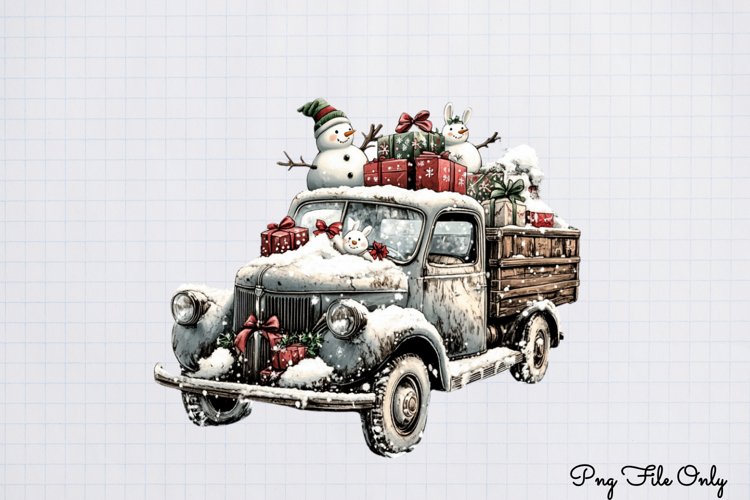 White Rustic Christmas Clipart PNG