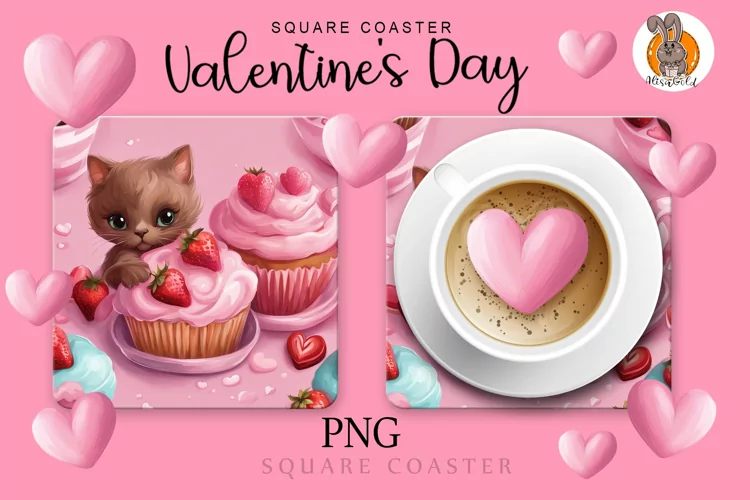 love, hearts, chocolate,coffee, fluffy kitty