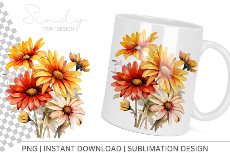 Summer Flowers Clipart Image 24