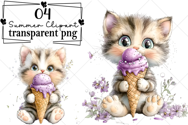 Summer Watercolor Clipart Image 24