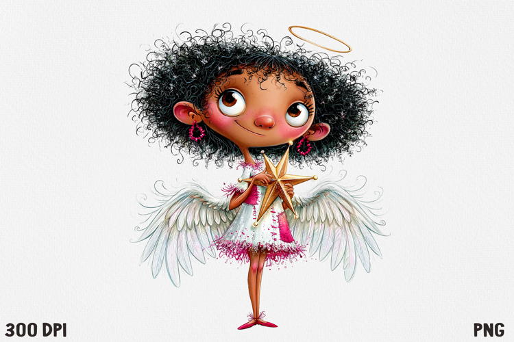 Whimsical Christmas Character Clipart PNG, Cute Holiday