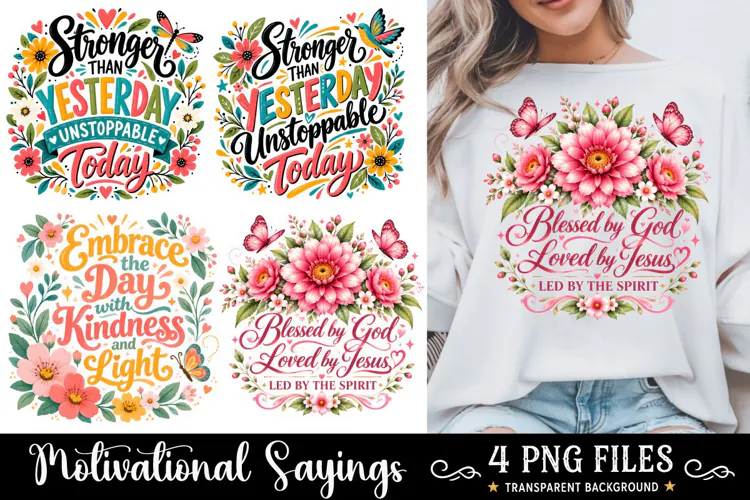 Motivation Sublimation, Inspirational PNG
