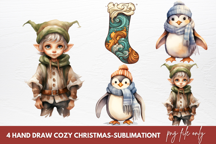 Christmas Watercolor Clipart Image 19