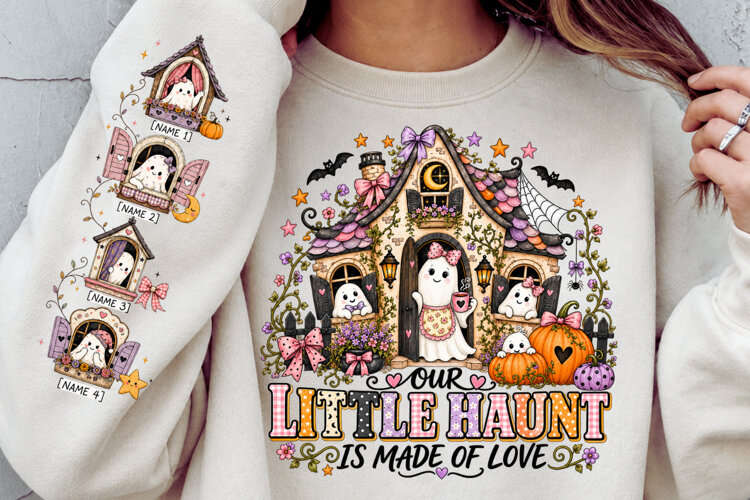 Cute Ghost House PNG example image 1
