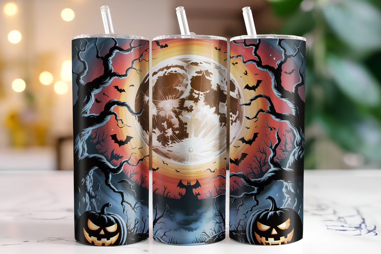 Halloween Tumbler Wrap Image 22