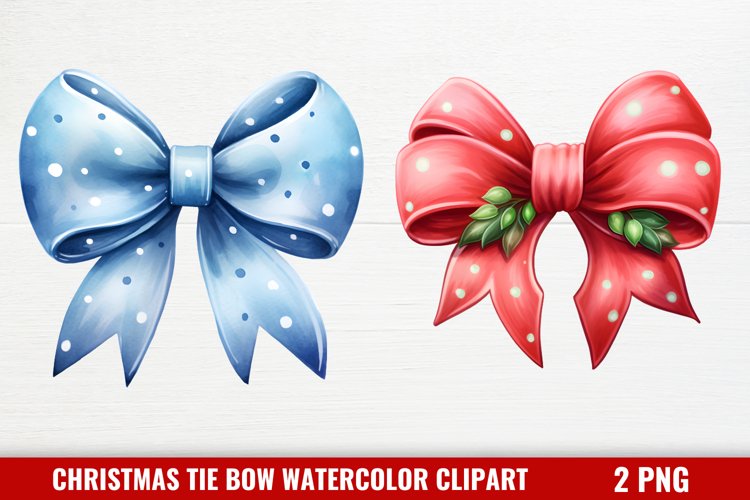 Christmas Bow Clipart
