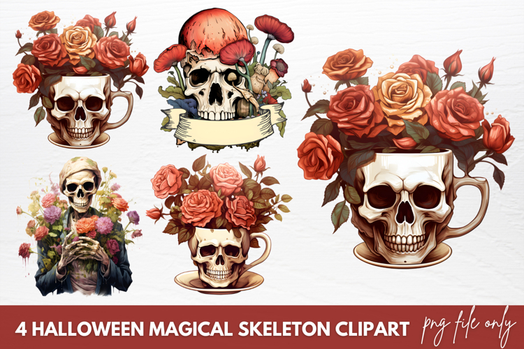 Skeleton Clipart Image 8