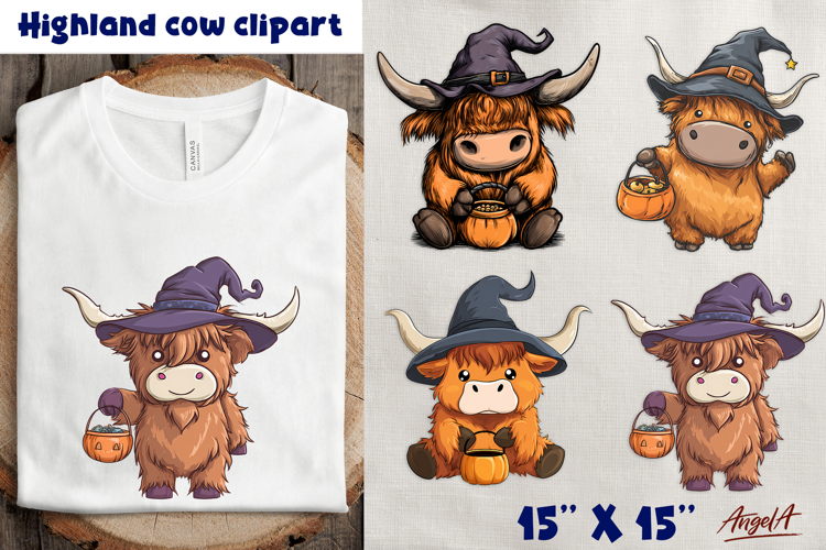 Cute Cartoon Cow Image 7