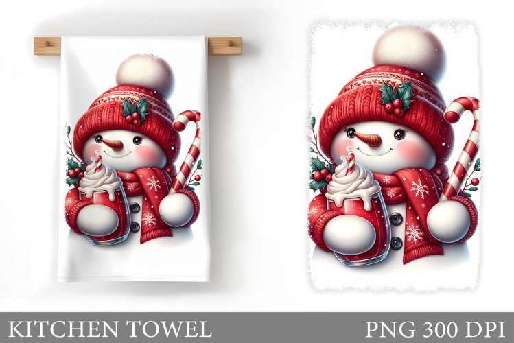 Cute Snowman Clipart Image 23