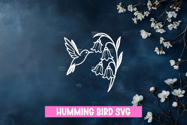 Hummingbird Silhouette Image 21