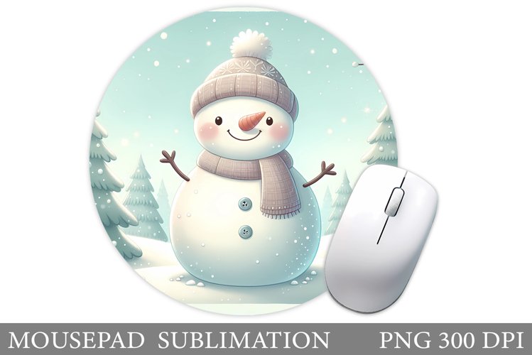 Cute Snowman Clipart Image 12