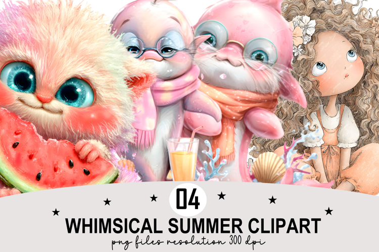 Cute Summer Clipart Image 13