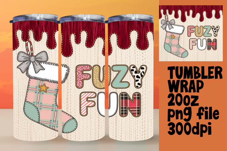Christmas Tumbler Wrap Image 5