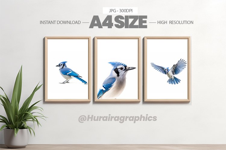 Bird Wall Art - 03 Variations example image 1