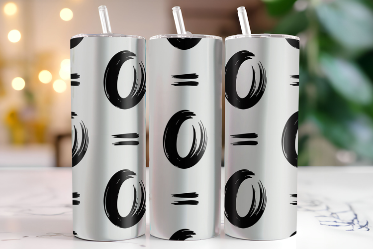 Circles Pattern Tumbler Wrap | Sublimation | Tumblers