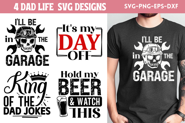 Dad Life Svg Image 8