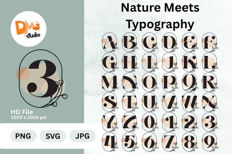 Nature Alphabet Image 17