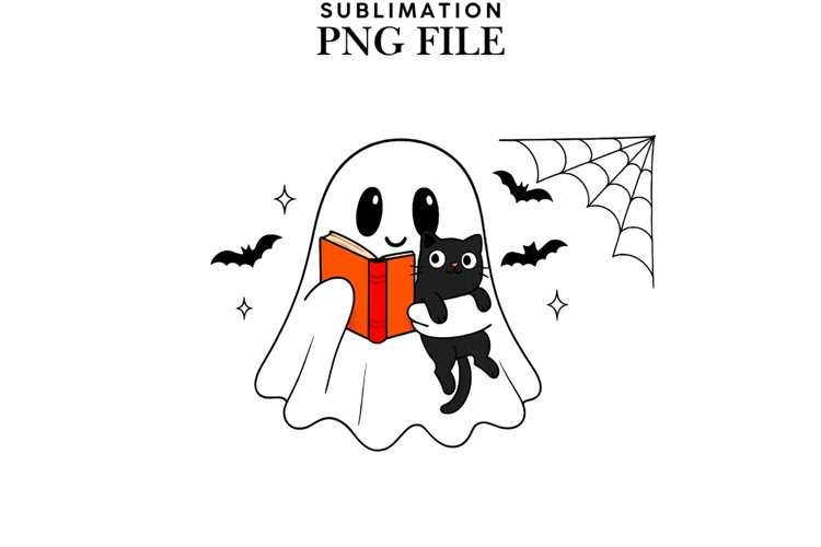Ghost png design for T-shirts