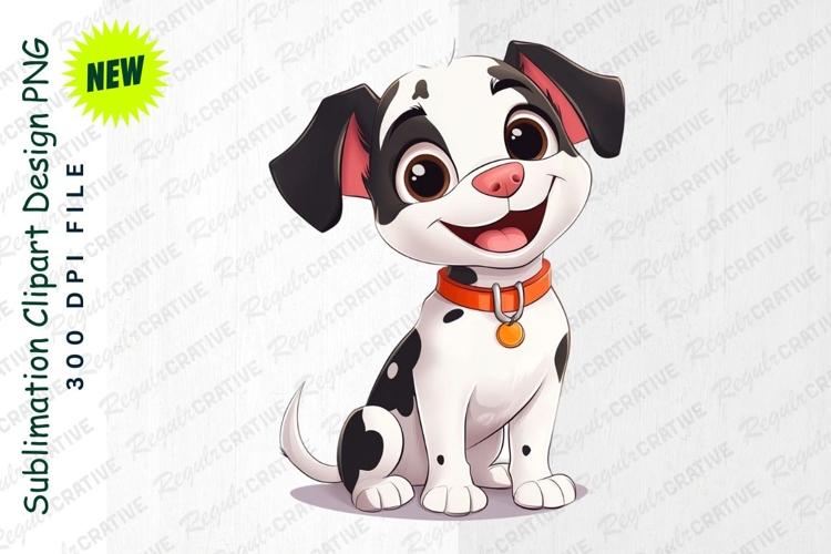 Dalmatian Clipart Image 18
