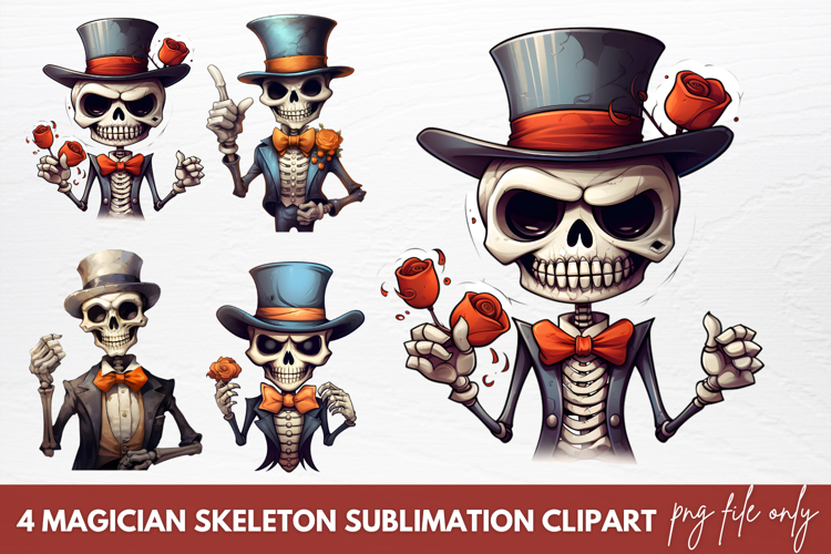 Skeleton Clipart Image 2