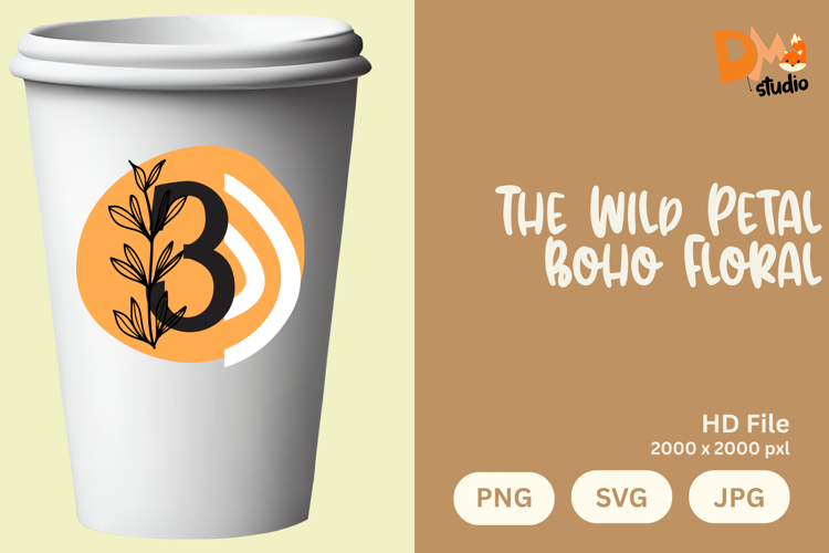 Wild Flower Svg Image 19