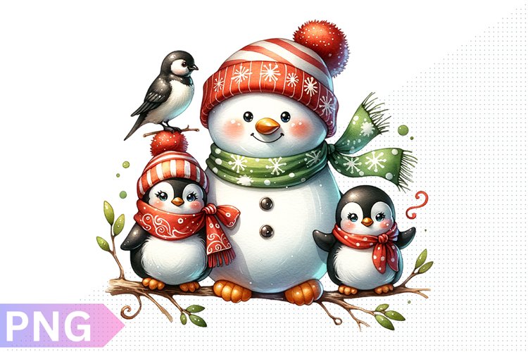 Snowman Clipart Image 8