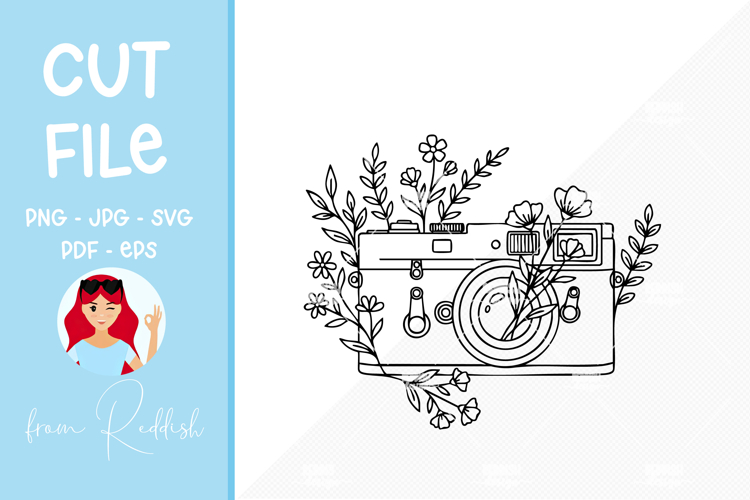 Vintage Camera Clipart Image 7