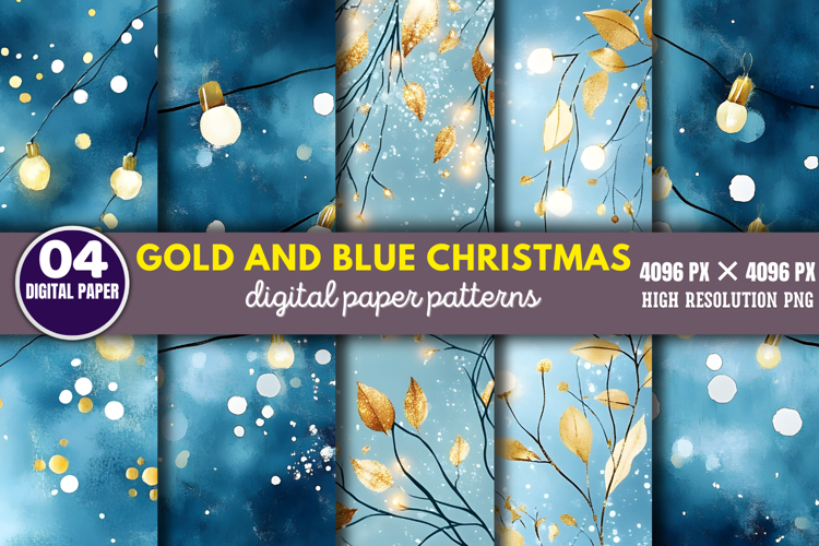 Gold Christmas Background Image 18