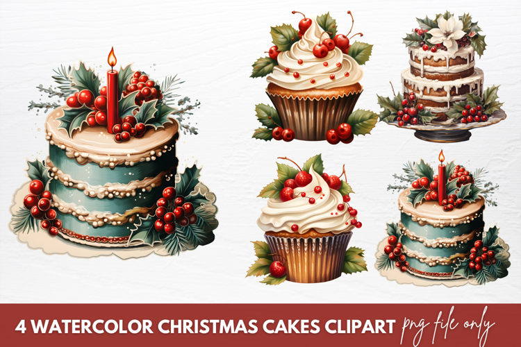 Cakes Clipart Image 24