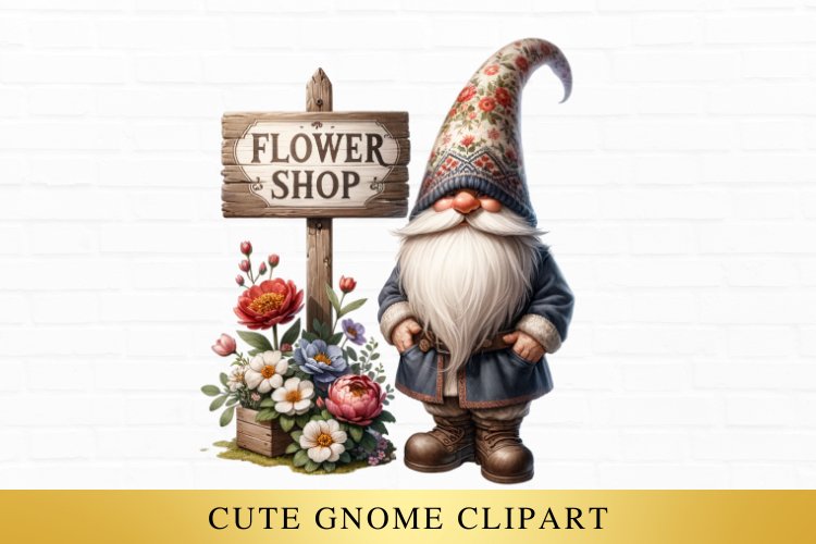 Gnome Clipart Image 9